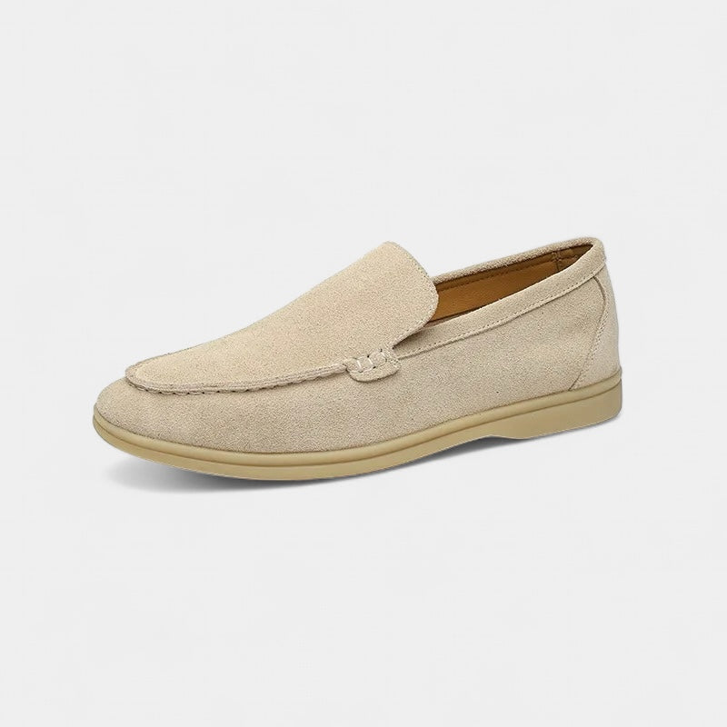 SUEDE LOAFERS