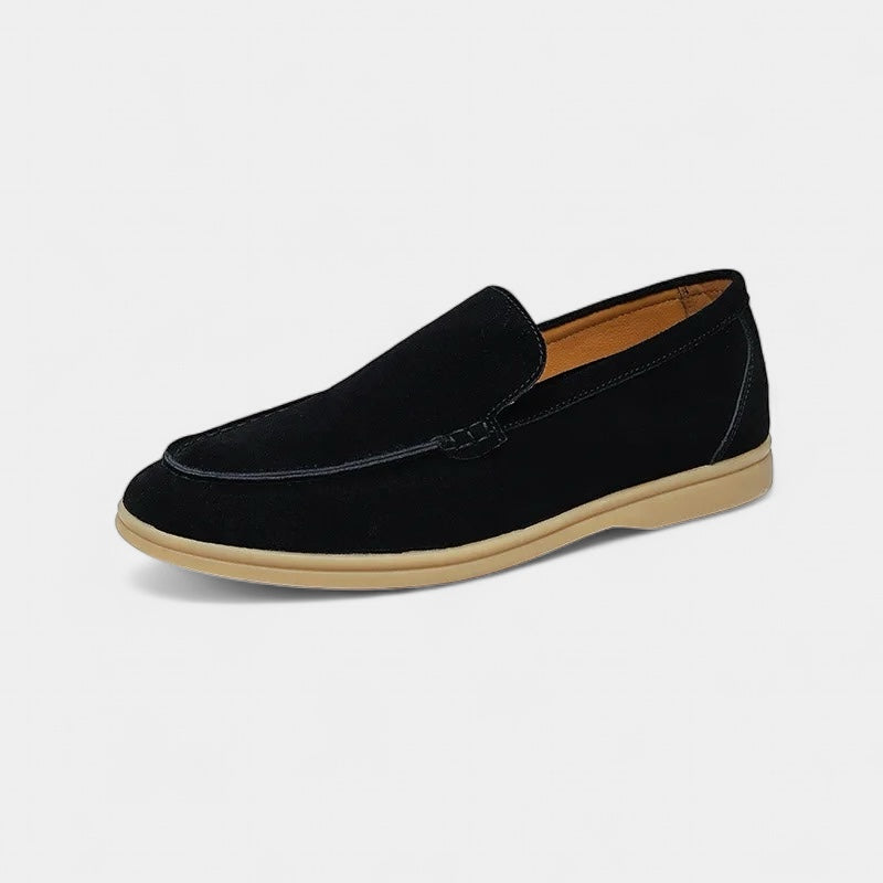 SUEDE LOAFERS