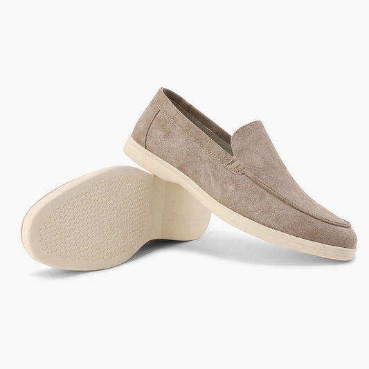 SUEDE LOAFERS