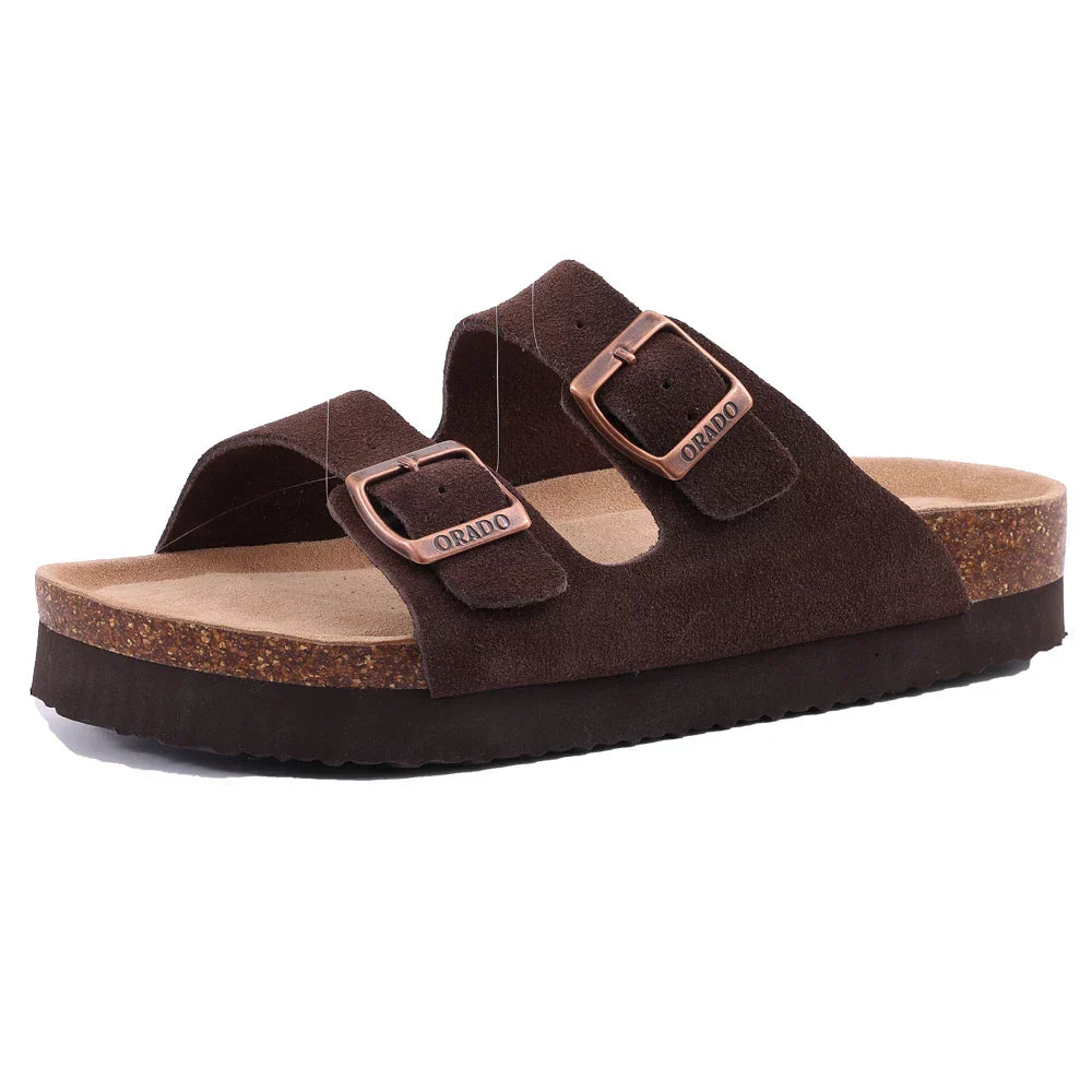 Вігkеп UrbanCork Siena — Double Strap Cork Sandal