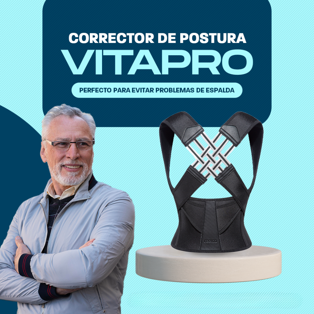 Corrector Postural VitaPro™ - Soporte Avanzado